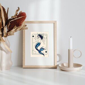 Siren of Spades Art Print